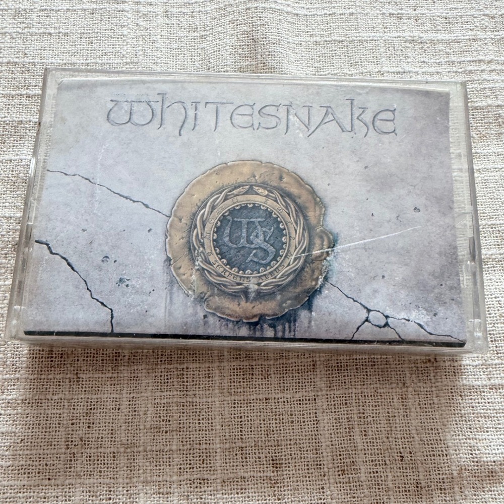Whitesnake‎ Self Titled Album Cassette Tape Geffen MSG 24099